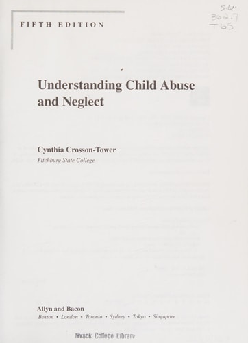 Understanding Child Abuse and Neglect