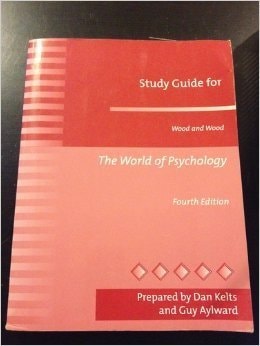 Study Guide for: The World of Psychology