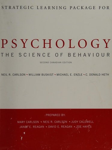 Strategic Learning Package for Psychology: The Science of Behaviour