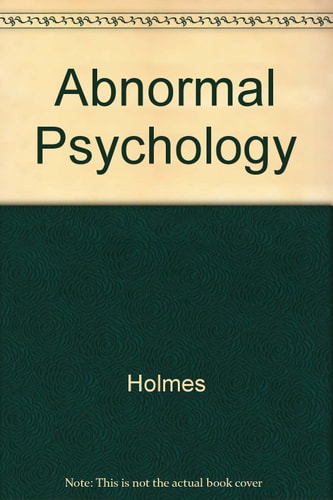 Abnormal Psychology