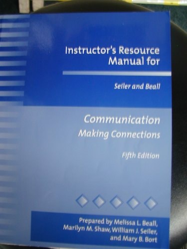 Instructor's Manual