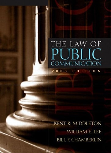 The Law of Public Communication