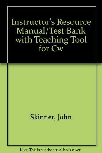 Instructor's Resource Manual and Test Bank with Teaching Tool for Communication
