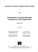 Instructor's Resource Manual/Testbank