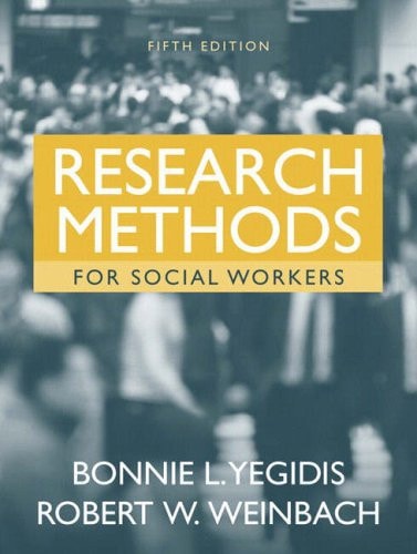 Research Methods for Social Workers