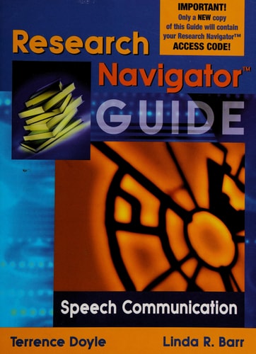 Research Navigator Guide: Speech Communication