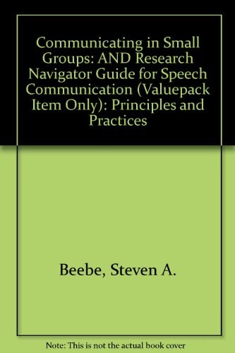 Communicating Small Group& Research Nav/G Pk