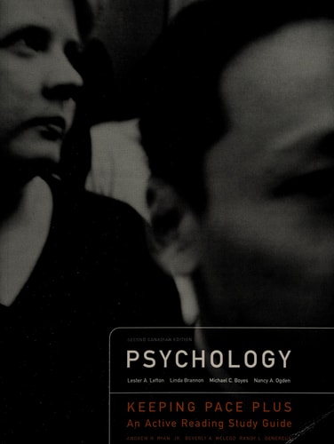 Psychology, Second Canadian Edition: Keeping Pace Plus : An Active Reading Study Guide