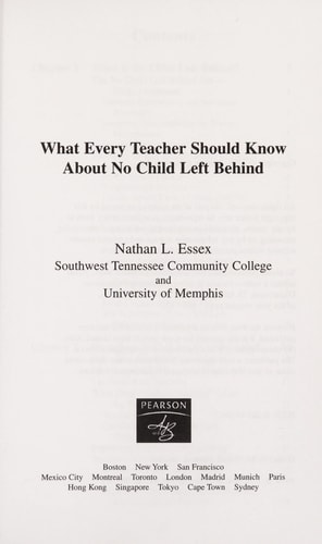 What Every Teacher Should Know About No Child Left Behind