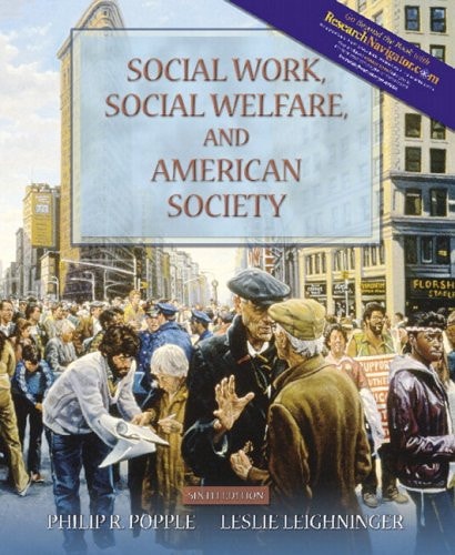 Social Work, Social Welfare, and American Society