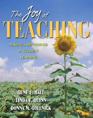 Joy of Teaching: Making a Difference in Student Learning