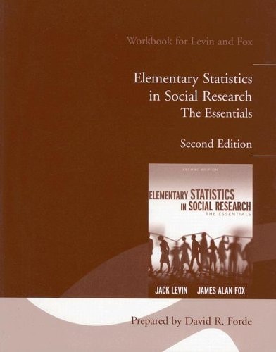 Student Lab Manual for Elementary Statistics in Social Research: The Essentials