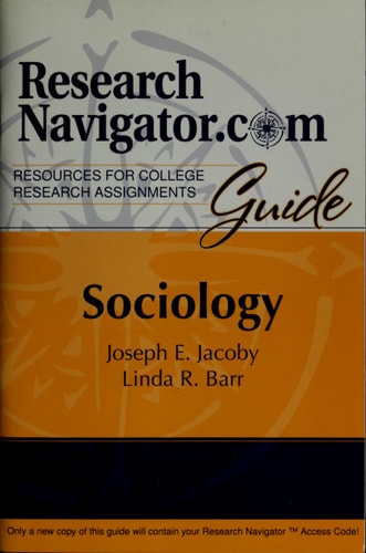 ResearchNavigator.com Guide: Sociology