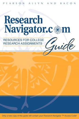 Research Navigator.com Guide: Resources for College Research Assignments