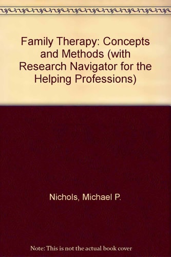 Family Therapy: Concepts and Methods