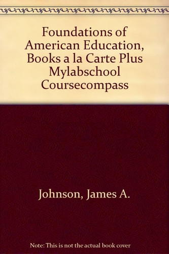 Foundations of American Education
