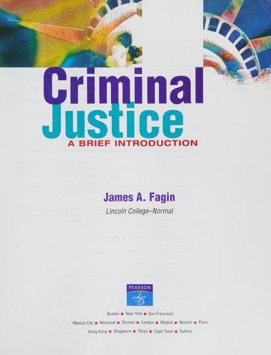 Criminal Justice: A Brief Introduction