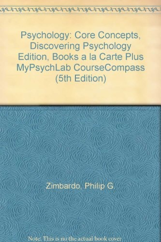 Psychology: Core Concepts