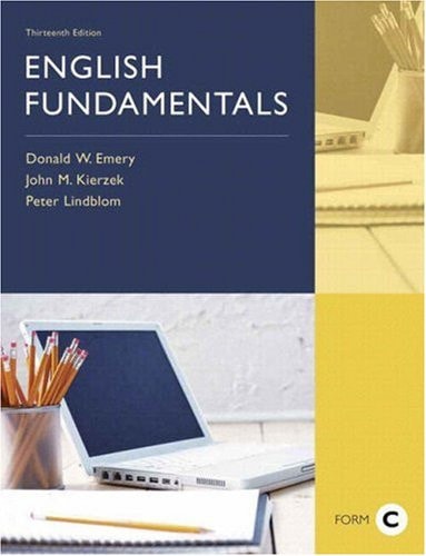 English Fundamentals, Form C
