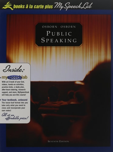 Public Speaking