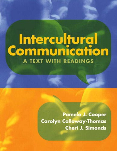 Intercultural Communication A Text with Readings