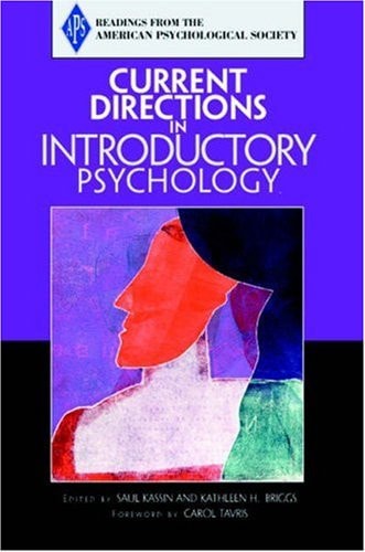 Current Directions in Introductory Psychology