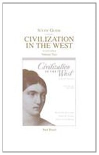 Study Guide for Civilization in the West, Vol. 2
