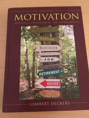 Motivation: Biological, Psychological, and Environmental