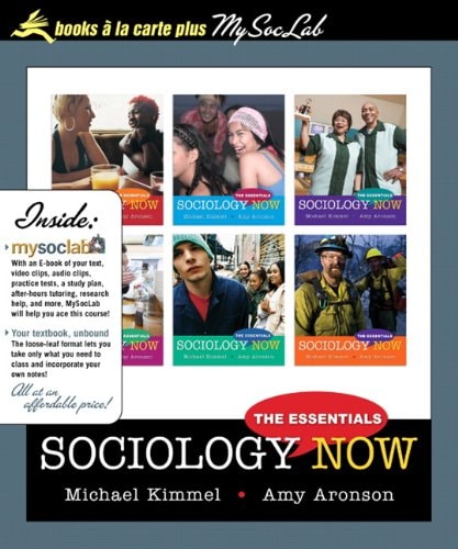 Sociology Now: The Essentials, Books a la Carte Plus MySocLab