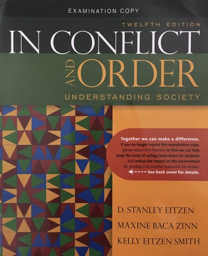 In Conflict and Order: Understanding Society
