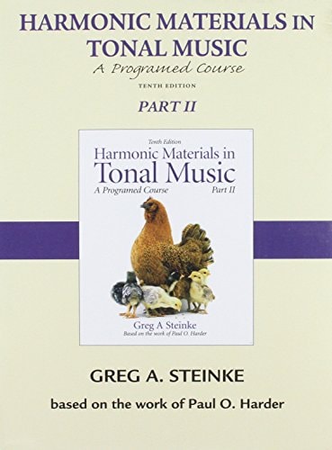 CD for Harmonic Materials in Tonal Music, Part 2