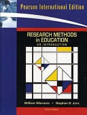 Research Methods in Education An Introduction
