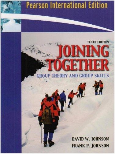 Joining Together: Group Theory and Group Skills