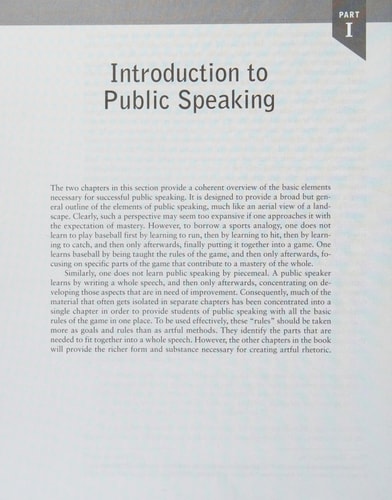 Rhetorical Public Speaking