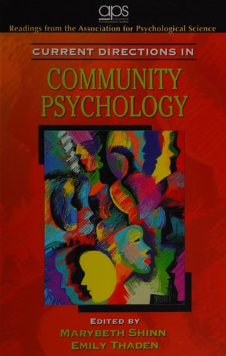 Current Directions in Community Psychology