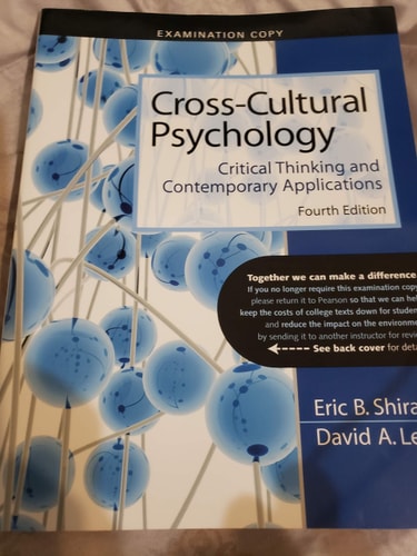 Cross-Cultural Psychology