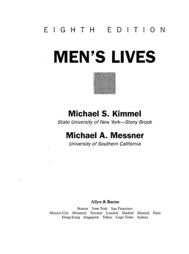 Men's Lives