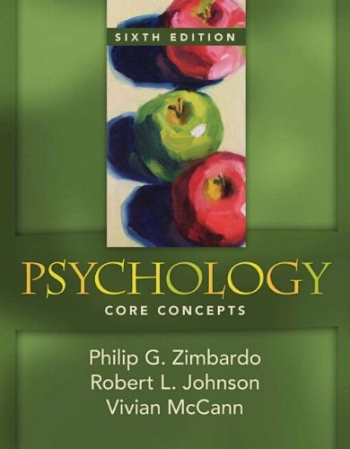 Psychology Core Concepts: MyPsychLab + Pearson eText Student Access Code Card