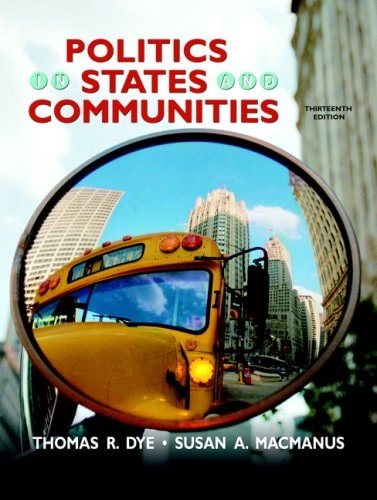 Politics in States and Communities