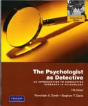 Psychologist as Detective: An Introduction to Conducting Research in Psychology