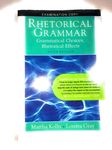 Rhetorical Grammar