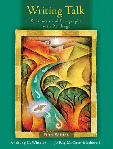 Writing Talk: Writing Sentences and Paragraphs with Readings (with MyWritingLab Student Access Code Card) (5th Edition)