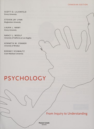 Psychology: From Inquiry to Understanding