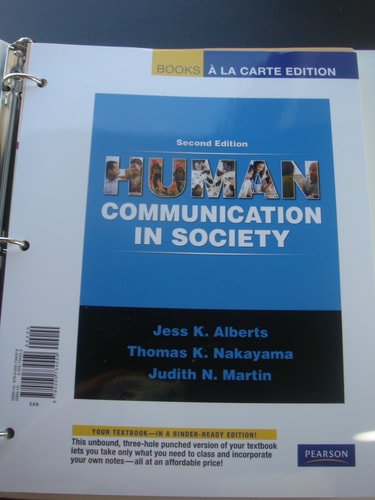 Human Communication in Society: Books a La Carte