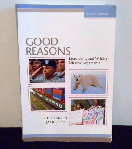 Good Reasons: Researching and Writing Effective Arguments, MLA Update