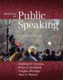 Principles of Public Speaking: Books a La Carte