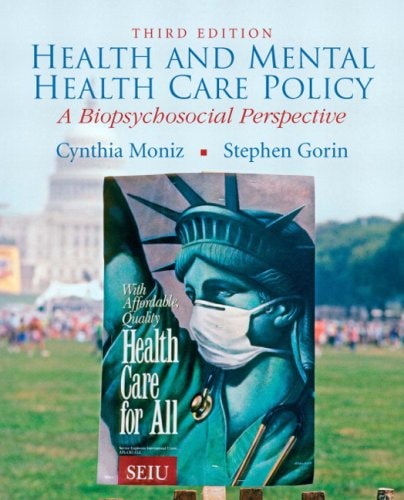 Health and Mental Health Care Policy