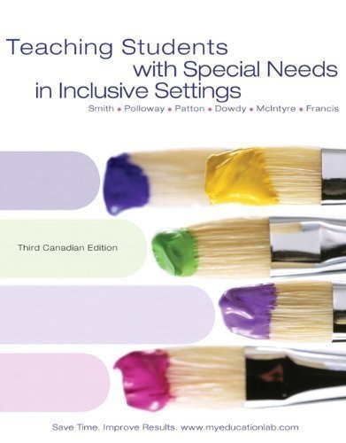 Teaching Students with Special Needs in Inclusive Settings