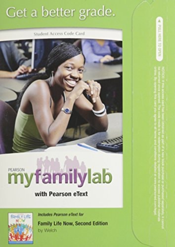 MySocLab with Pearson eText: Standalone Access Card for Family Life Now
