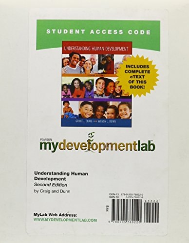 Understanding Human Development Mydevelopmentlab